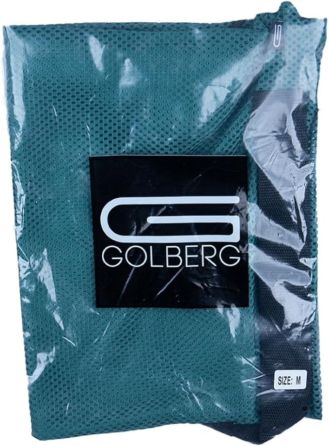 Golberg Mesh Bag - 18 x 24 Inches with Shoulder Strap – Use for Laundry, Beach Days, & Even Camping (Hunter Green)