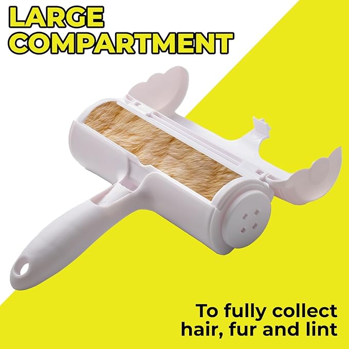 Pet Hair Remover and Reusable -Lint Roller for Pet Hair - Cat and Dog Hair Remover for Couch, Furniture, Carpet, Car Seat, Reusable Roller (Bonus Mini Hair Comb)