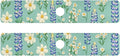 Kitchen Sink Splash Guard 2 PCS 30 Inch Sink Faucet Mat Splash Guard for Bathroom Countertop Water Absorbent Foldable Cuttable Soft Washable Cute Green Bluebonnet and Daisies