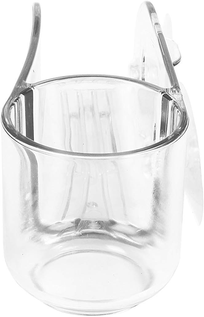 Spectrum 10950 Royo Suction Sink Sponge Center & Scrub Brush Holder, For Organization of Kitchen Tools and Storage, Clear