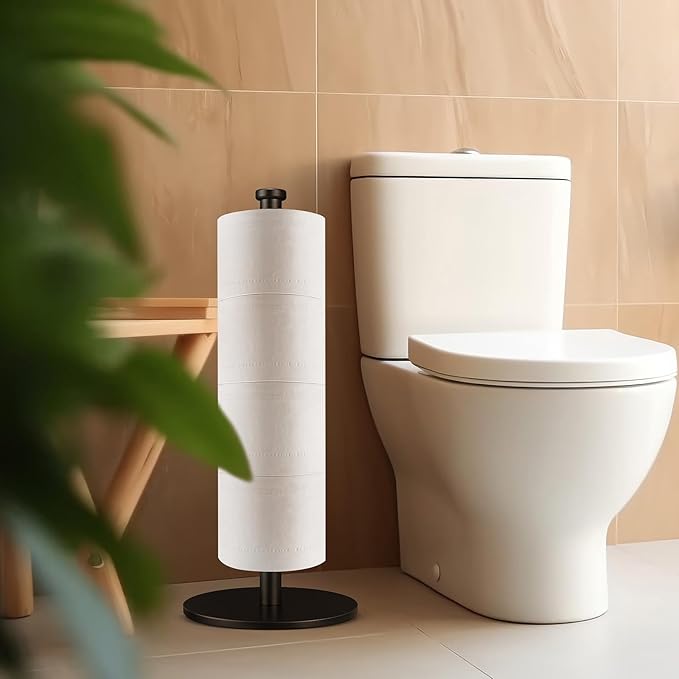 Toilet Paper Holder Stand, Toilet Paper Roll Holder, Toilet Paper Storage Stand, Toilet Paper Holder Free Standing, Tp Holder Stand