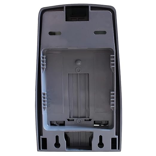 Scott Professional Essential High Capacity Manual Soap and Hand Sanitizer Dispenser (92145), 1.0 L Capacity, Black, Wall Mounted, Commercial Grade, 4.85" x 8.36" x 5.43" (Qty 1)