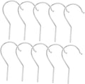 10pcs Clothes Hanger Replacement Hook Metal Hanger Attachment Retail Display Hooks Coat Rack Space Saving for Closet