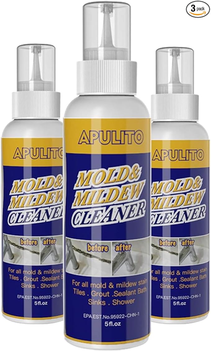 APULITO Household Cleaner Gel for Bathroom Shower Tile Kitchen Sink (Pack of 3)