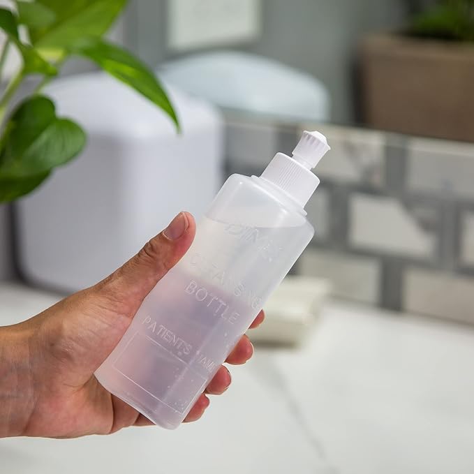 Dimes Peri Bottle for Postpartum Care [5-Pack] – 8 oz Perineal Squirt Bottle – Postpartum Essentials for New Moms – Easy to use Portable Bidet for women