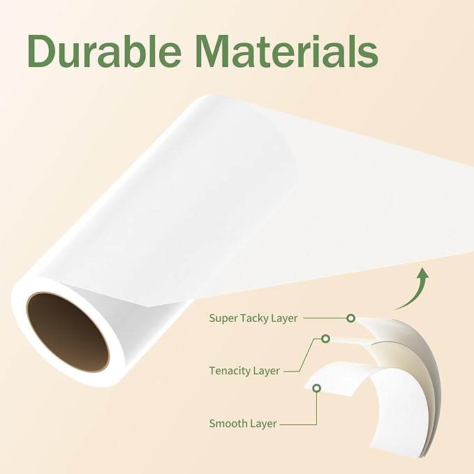 Beitophome Lint Roller Refills Only, 600 Sheets Lint Rollers with Tough Paper, Ideal for Dog and Cat Hair Removal, Lint Rollers Mega Value Set for Clothes, Carpet & Dust Cleaning