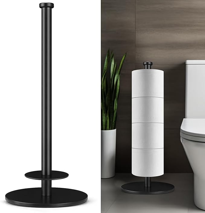 Toilet Paper Holder Stand, Toilet Paper Roll Holder, Toilet Paper Storage Stand, Toilet Paper Holder Free Standing, Tp Holder Stand