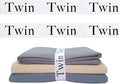 Maletnd 2 Pieces Bed Sheet Organizer Bands, Closet Organization Sheet Straps, Linen Labels Bedding Bands, Elastic Bed Sheet Storage Sheet Keepers (Twin)
