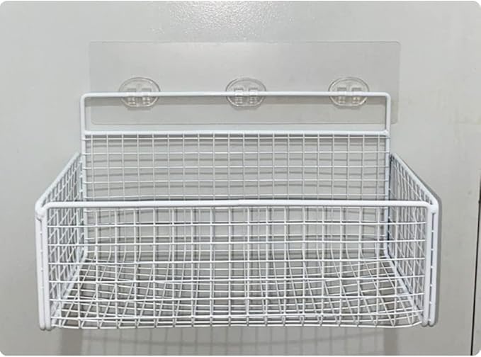 2 Pieces Shower Caddy Replacement Transparent Strong Adhesive Patch for Shower Caddy Soap Holder No Drilling Bathroom Storage Shelves and Kitchen Racks Holder