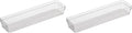 Oggi Clear Drawer Organizer | 3" X 12" | Pack of 2 | For Kitchen Drawers