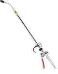 NEIKO 31122A High Flow Air Blow Gun, 17-26 Inch Extensible Air Nozzle Blow Gun, Pneumatic Air Compressor Accessories, Blow Gun Air Tool, Operating Pressure 80-120 PSI, 360 Degree Swivel Hook