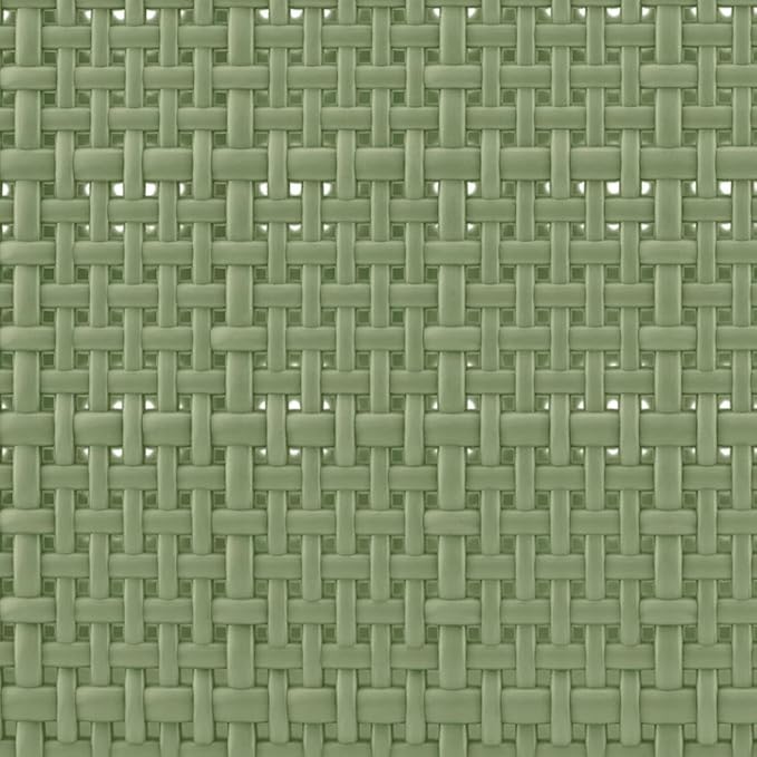 Whitmor Resin Tote Link Stitch, Light Green, 2 Pack/Set, Total 3 Sets，6 Packs
