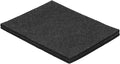 uxcell Felt Furniture Pads, 2Pcs 5.91" x 3.94" Adhesive Backed Felt Non-Slip Anti-Scratch Chair Leg Protectors for Protecting Hardwood Floor, Black