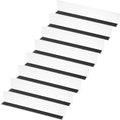 PATIKIL 8 Pack Shelf Dividers for Closet Organization, 13.8x1.6x2.4 Acrylic Magnetic Closets Separator Kitchen Cabinet Shelves Under Bed Blocker for Bedroom Kitchen Office, Clear