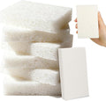 6 Pcs Kitchen Sponges for Dishes Cleaning, Non Scratch for Non Stick Cookware, Compressed Natural Cellulose Sponges, Dish Washing Scrubbers, Scrubbing Pads for Household, Bathroom (White)