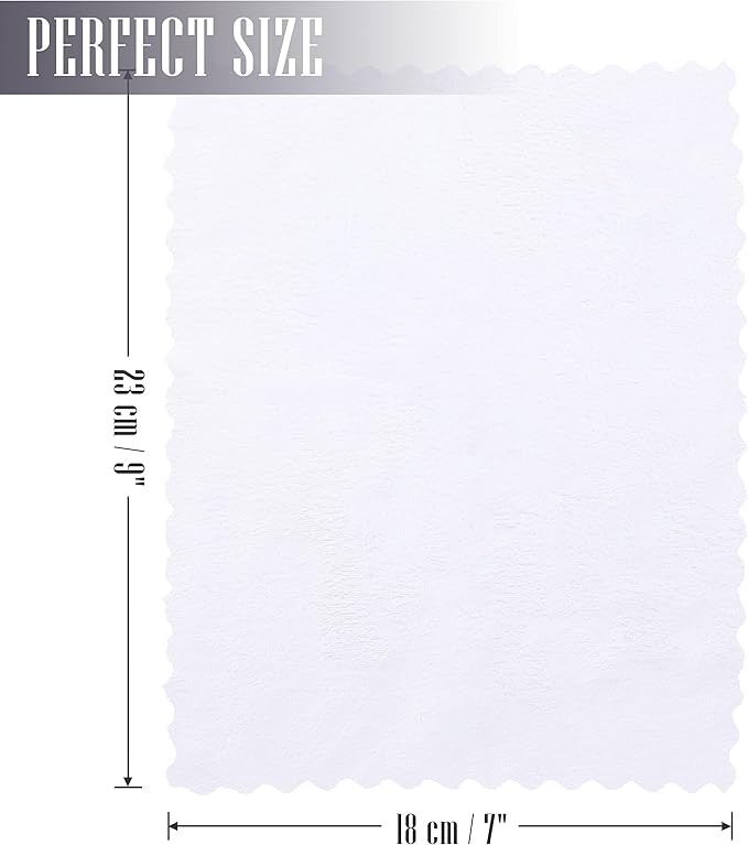 Sunny zzzZZ 24 Pack Kitchen Dishcloths - Does Not Shed Fluff - Reusable Dish Towels, Dish Cloths, Super Absorbent Coral Fleece Cleaning Cloths, Nonstick Oil Washable Fast Drying, 7 x 9 Inch (White)