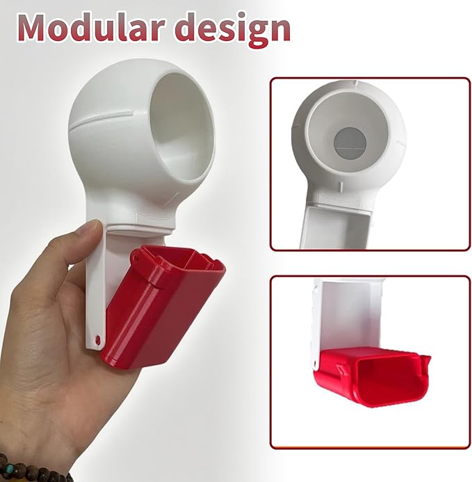 Drill Dust Collector Box 3D Printed Drill Dust Collection Multipurpose Catcher Bowl Mess-Free Wall Drilling Compatible with Most Drill Bits for Picture Hanging Painting Workshop Home Renovations