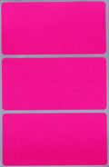 Royal Green 4" x 2" Blank Stickers to Write On Name Tags Color-Coding Labels for Moving, and Storage Boxes - 108 Sheets, 324 Labels (Neon Pink)