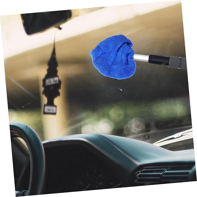 Unomor 10pcs Microfiber Car Windshield Cleaner Cloth Cover for Window Cleaning Washable Sunshade for Windshield