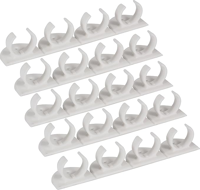 Sagler Spice Rack 36 Spice Gripper - Spice Racks Strips Cabinet Door - Use Spice Clips for Spice Organizer - Stick or Screw Spice Storage Clips