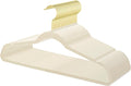 36-Pack Premium Velvet Hangers with Gold Hooks - Space-Saving Non-Slip Heavy-Duty Clothes Hangers for Coats, Suits, Dresses, and Sweaters - Slim Design, Closet Organizer(Ivory + Gold)