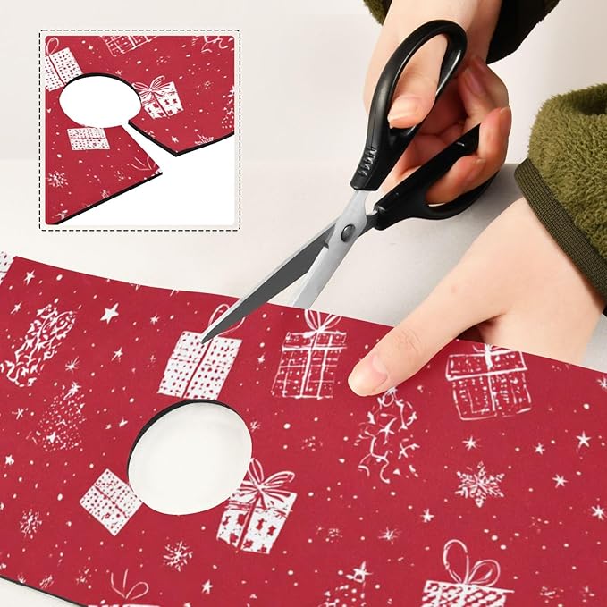 Christmas Persent Stars Trees White Green Kitchen Sink Splash Guard Sink Faucet Mat Faucet Handle Drip Catcher Drain Mats for Kitchen Bathroom Countertop Absorbent Dish Drying Pad 2