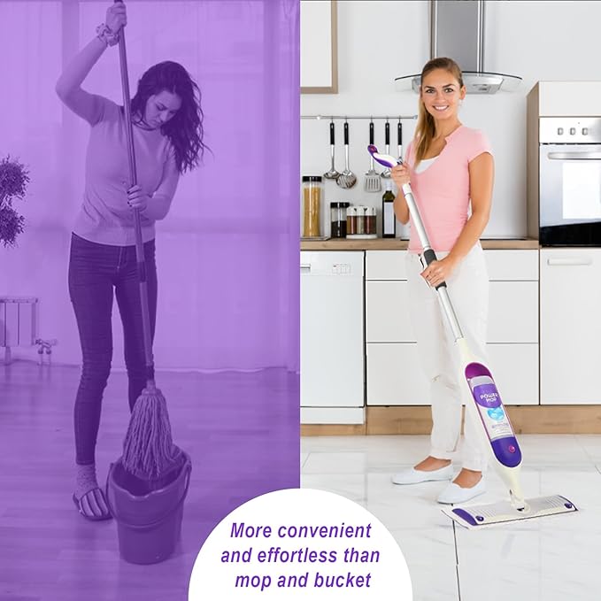 24 Packs 5X Cleaning Power Mop Refills for Swiffer PowerMop,Multi-Surface Floor Mop Pad Refills Repalcement Pads for Floor Cleaning