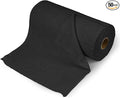 wuyaoyao 50PCS Microfiber Cleaning Cloth Roll, 10"×10" Tear Away Microfiber Towels, Reusable Washable Cloth Paper Towels, Multi-Purpose Cleaning Rags for Car Home Kitchen Garage Shop (Black)