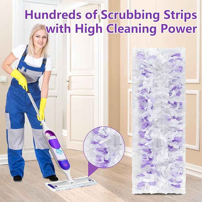 40 Count Power Mop Pads for Swiffer Power Mop Multi-Surface Mop,for Swiffer Wet Pads Refill,Wood Floor Pads for Swiffer Power Mop Wood Mop,Refills for Swiffer Mop Pads for Floor Cleaning