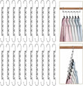 Space Saving Hangers for Clothes 20 Pack, Sturdy Metal Hangers Wardrobe Organizer, Magic Cascading Hanger, Closet Space Saver Closet Organizers and Storage