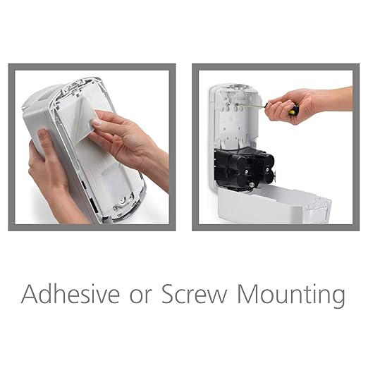 GOJO LTX-12 Touch-Free Foam Hand Soap Dispenser, White, for 1200 mL GOJO LTX-12 Hand Soap Refills (Pack of 1) - 1980-01