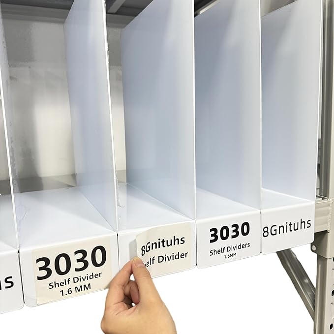 50Pcs 3030 Shelf dividers/numbered stickers/number labels/self-adhesive numbers/self-adhesive numbers/Shelf label/label divider/dry erase label/numbered dividers/dividers/shelf inventory stickers