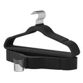Premium Velvet Hangers 60 Pack, Non Slip Clothes Felt Hanger Heavy Duty for Coat, Premium Slim Space Saving Suit Hangers for Closet Organizer, 360° Rotating Silver Hook