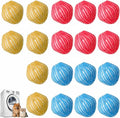 18Pcs Pet Hair Remover for Laundry, Washing Machine Hair Catcher, Effectively Removes Pet Hair, Lint and Dander from Bedding and Clothing, Reusable Dog & Cat Hair Remover Tool, Easy to Use & Clean
