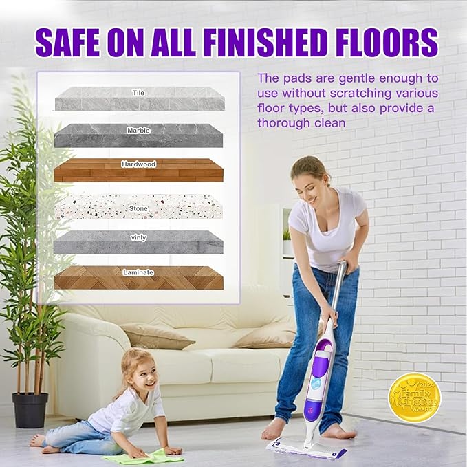 Power Mop Pads Refills for Swiffer PowerMop Multi-Surface Mopping Pad Disposable Replacement Mop Pads Compatible with Swiffer PowerMop,Safe on All Finished Floors,38 Count.