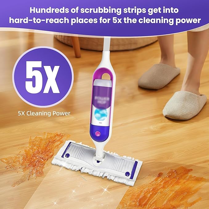 25 Pack Power Mop™ Pad Refills for Swiffer® PowerMop™ Multi-Surface Mop, Powermop™ Multi-Surface Mop Pad Replacement Kit