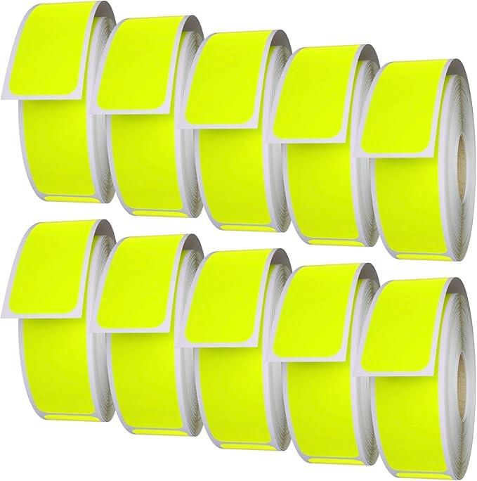 Royal Green Rectangular Color-Coding Labels 3x1-20 Sticker Rolls (75mm x 25mm) - 5000 Pack