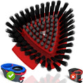 Small 1 Pack Scrub Brush Replace Head ONLY for O Cedar RinseClean 2-Tank Spin Mop, NOT for EasyWring 1-Tank System