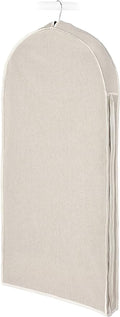 Whitmor Zippered Garment Bag Natural Linen, Large