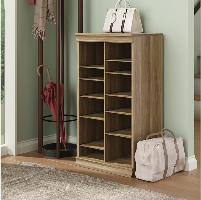 ClosetMaid Modular Adjustable Divided Storage Shelving Unit Organizer, 15.94-Inch D x 40.3-Inch H x 21.38-Inch W, Sand