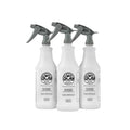 Chemical Guys Professional Chemical Resistant Heavy Duty Spray Bottle and Trigger Sprayer Set, Refillable 32 oz Bottles for Detailing, Cleaning, Garage Use, 3 Pack