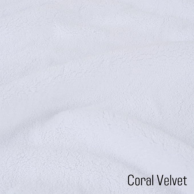 SINLAND Absorbent Coral Velvet Washcloth Ultra Soft Microfiber Face Towels 12 x 12 inch Multi-Purpose Face Cloths for Household and Sport