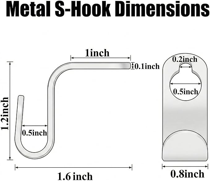 Hanger Connector Hooks – 50-Pack Clothes Hanger Connector Hooks – Space-Saving Hanger for Closet Organizer – Cascading Space Saver Hangers for Small Space Organization and Closet
