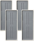 OXO Caddy, Spice Drawer Organizer, White | Good Grips | Compact | Pack of 4