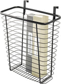 iDesign Metal Over-the-Cabinet Basket for Kitchen Storage - Matte Black
