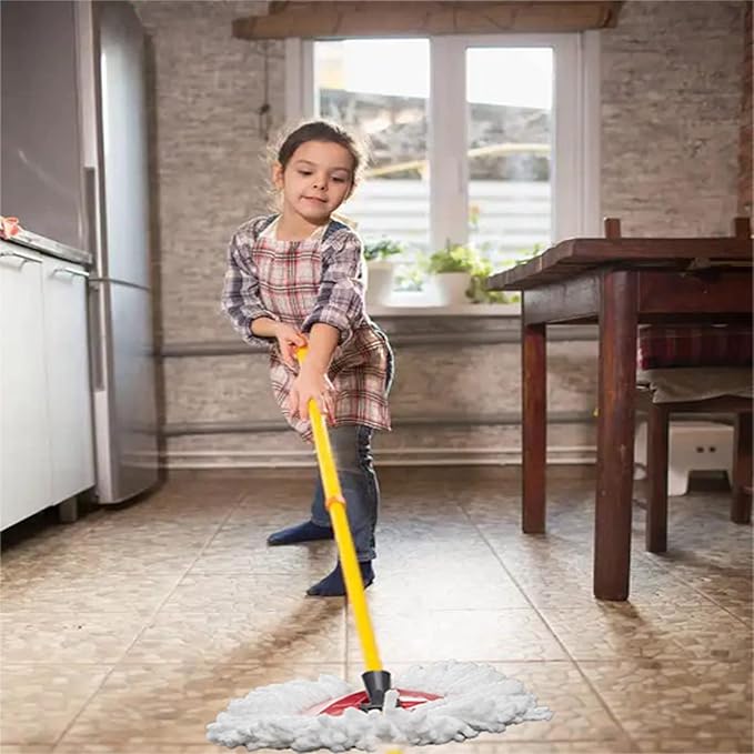 Spin Mop Replacement Head 5 Pack Mop Refill Compatible with Ocedar Triangle Swivel Mops Microfiber Swivel Mop Refill,Deep Clean,Machine Washable and Easy to Replace