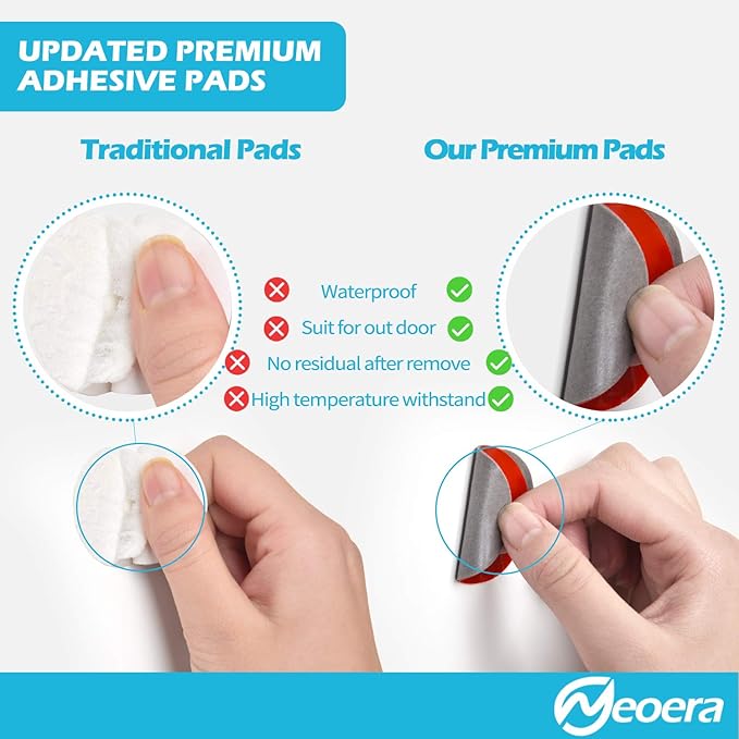 Neoera Door Stopper Wall, 1.57" Round Soft Rubber Door Stop, Silicon Wall Protector, Premium Self Adhesive Door Bumper (Gray, 1.57" 8 Pack)