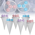 Vortexes Float Hair and Lint Catcher, 2026 New Floating Hair Filtering Mesh Removal, Laundry Lint Fur Catcher for Washing Machine (6 PCS)