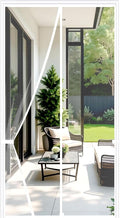 Sunolga 34 x 81 Inch Magnetic Screen Door, Fits Doors Size 32 x 80 Inch, Reinforced Fiberglass Screen Door Mesh with Full Frame Hook & Loop, Door Screen Magnetic Closure for Hands-Free