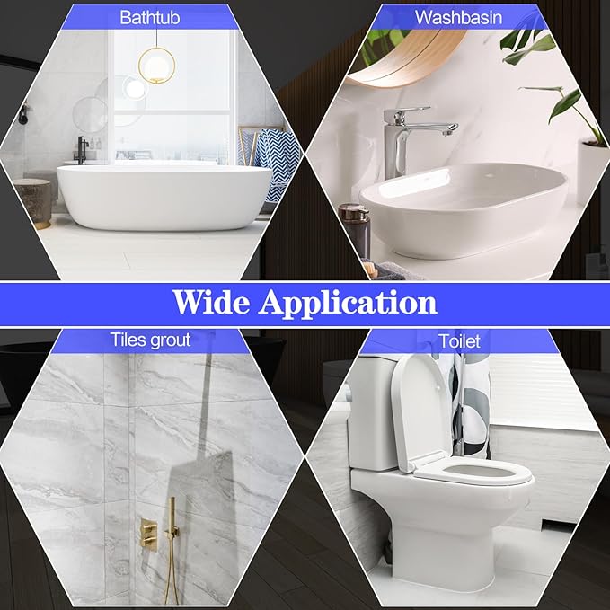 4pcs Drill Brush Attachment Kit, 2025 New Grout Drill Brush Set, All Purpose Power Scrubber Cleaning Kit for Bathtubs, Tile Grout Lines, Bathroom, Showers, Tile, Tile Seams